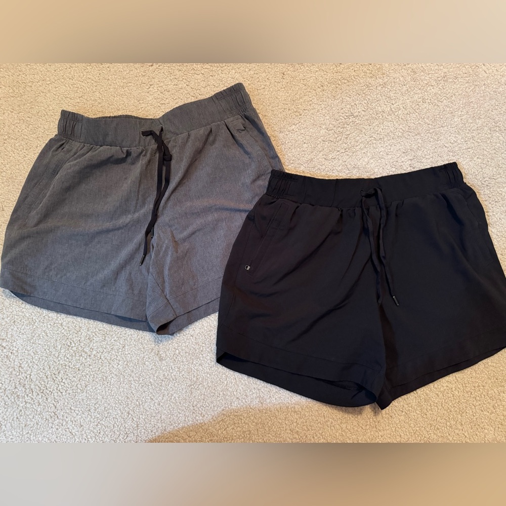 CALIA by Carrie Underwood Black and Gray Athletic Shorts